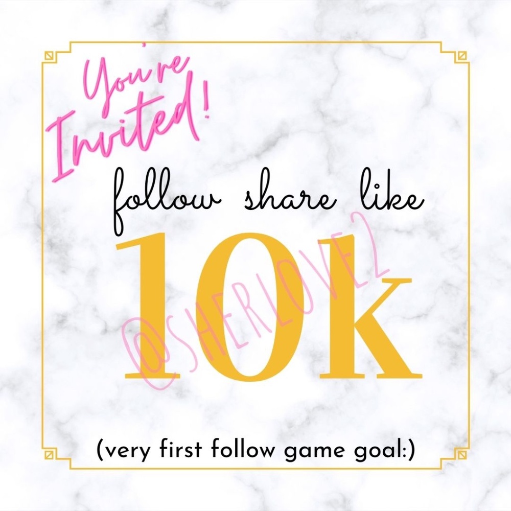 🎉First FOLLOW Event🎉 - Picture 1 of 1